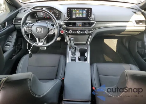 2021 Honda Accord Sport из США, поврежденный, VIN 1HGCV1F38MA101665